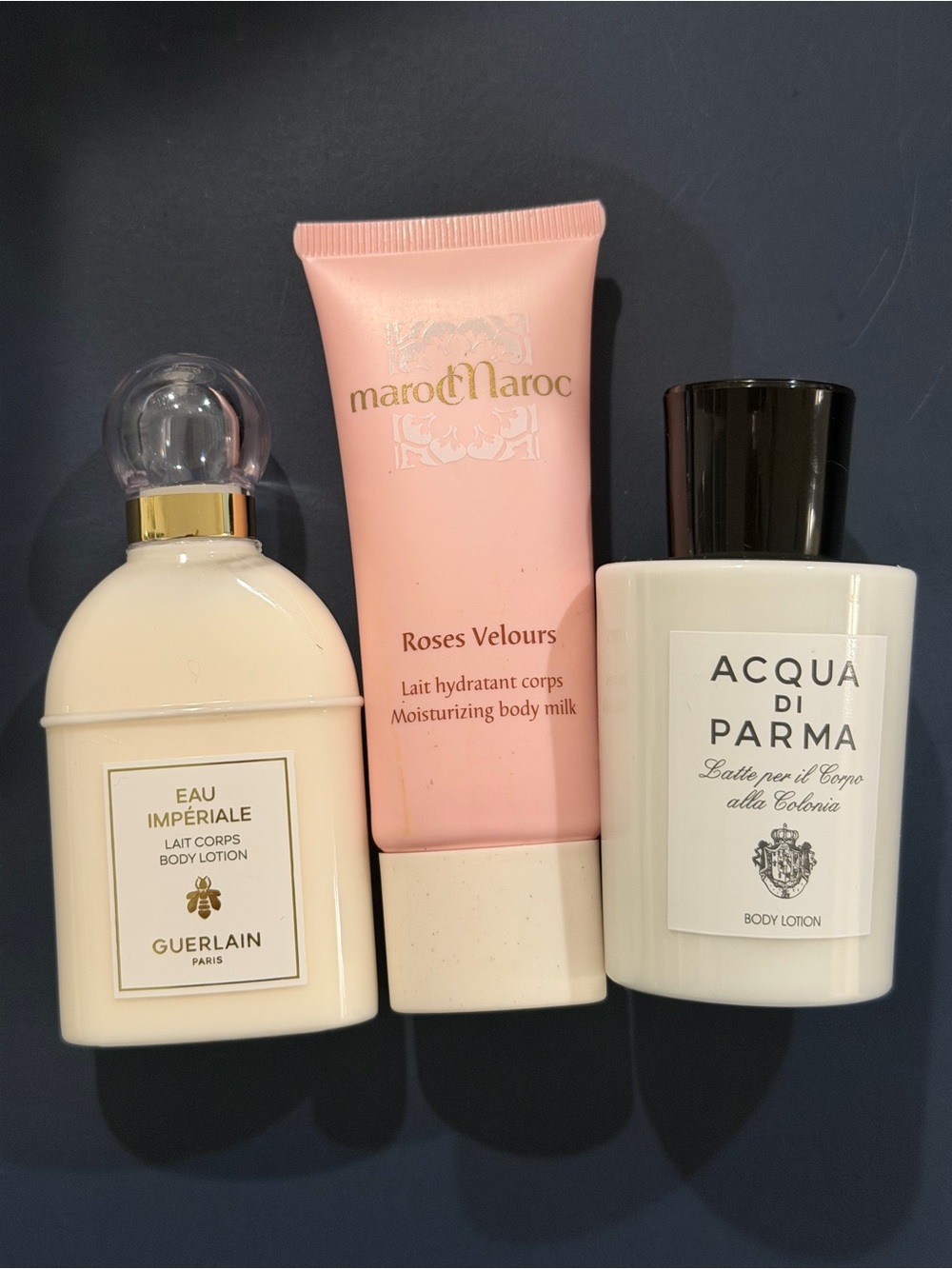 Acqua Di Parma, Guerlain, MarocMaroc body lotions